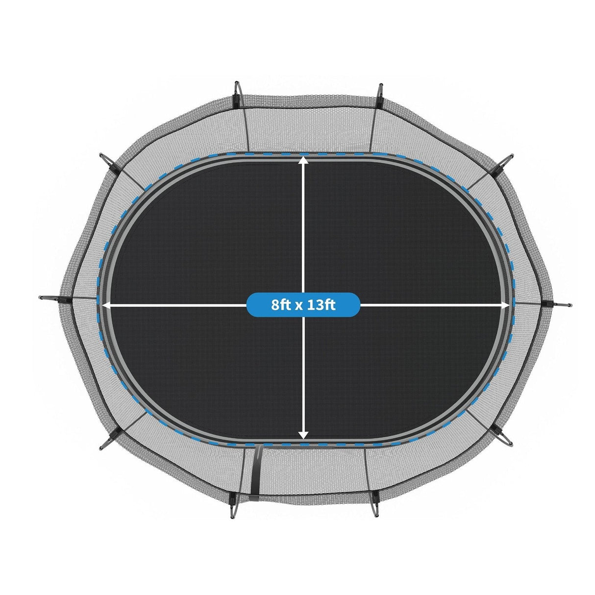 Springfree Trampoline Large Oval 8 ft x 13 ft