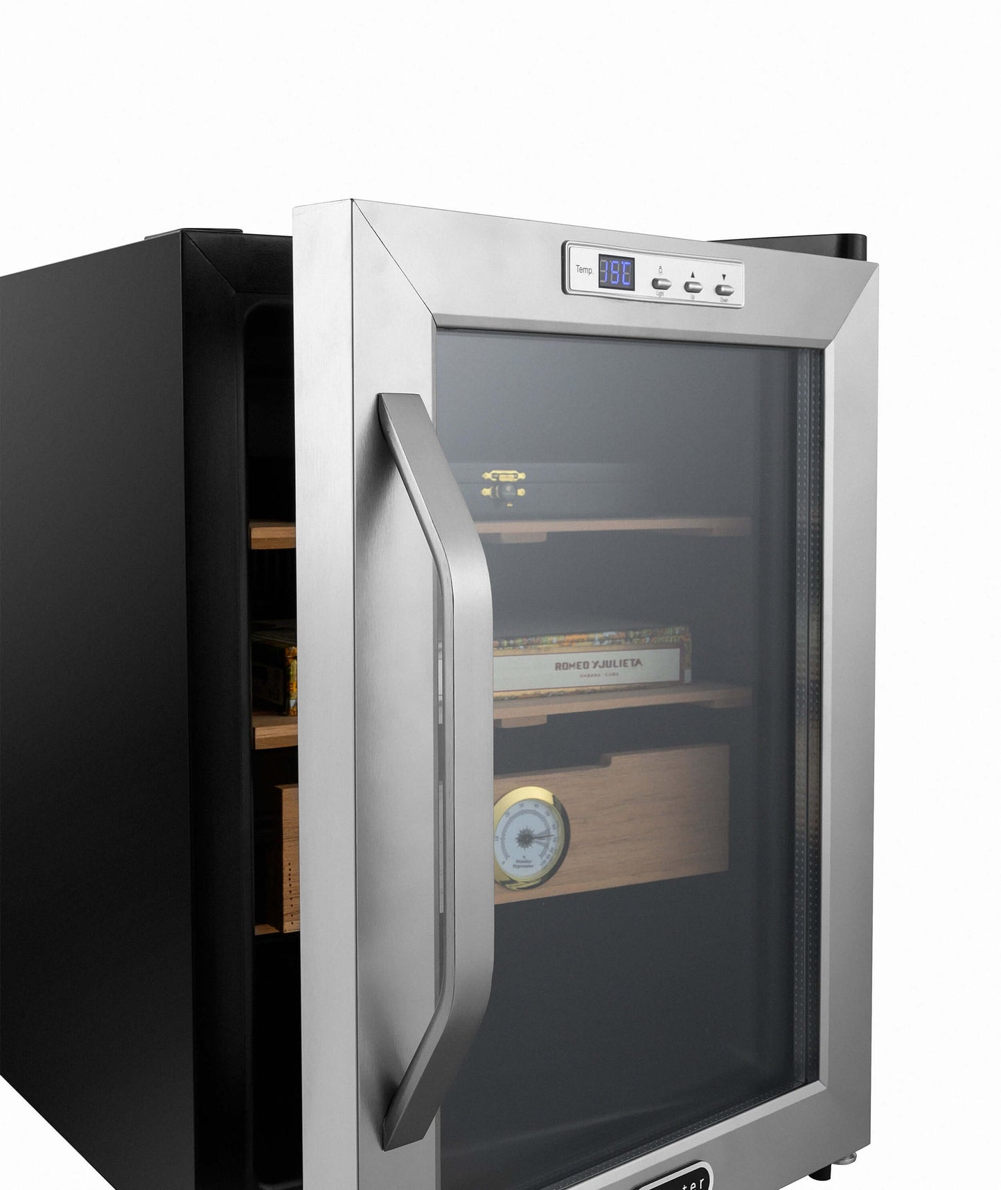 Whynter CHC-120S 250-Count 1.2 cu. ft. Electric Cigar Cooler Humidor - Stainless Steel