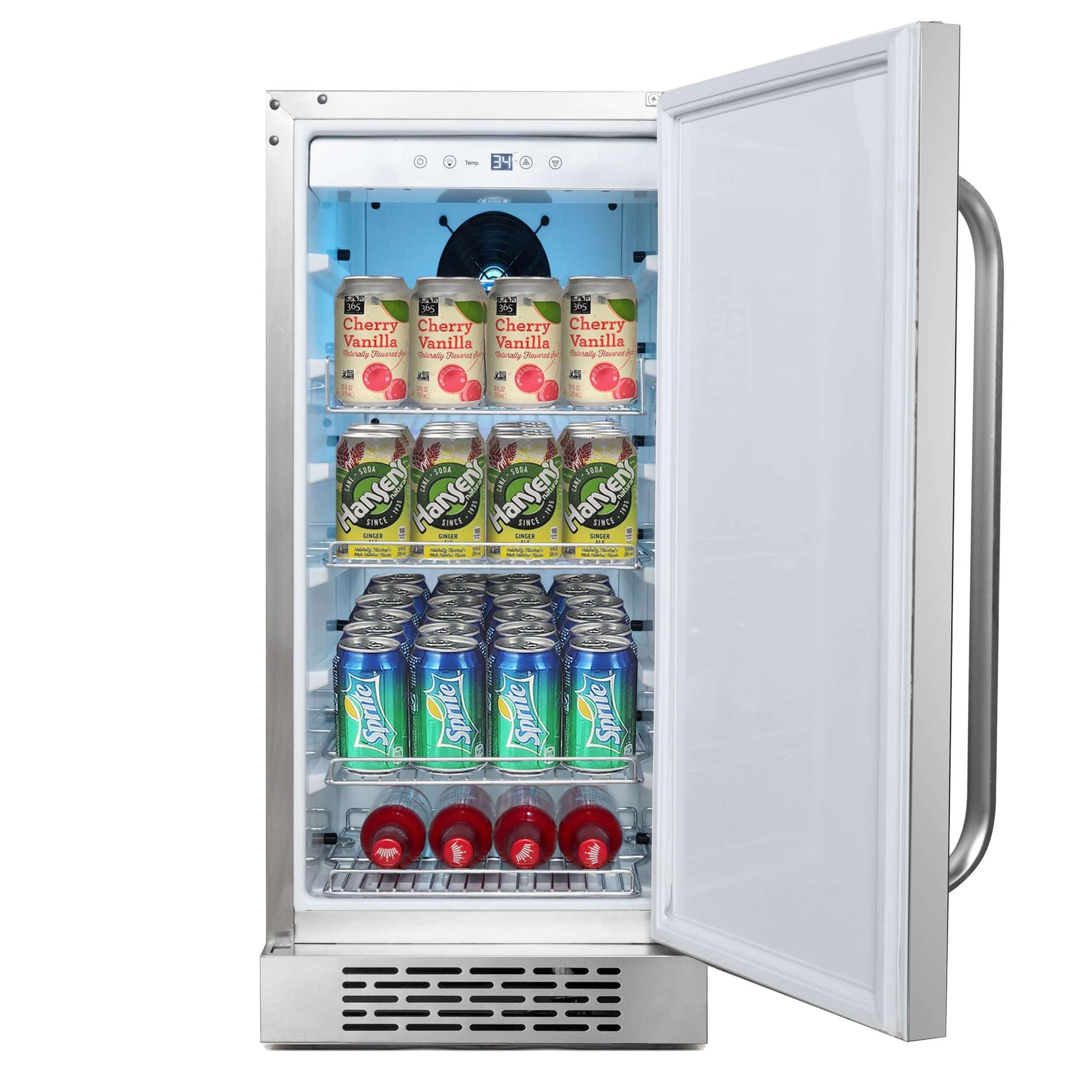 Whynter BOR-326FS 15″ Built-In Energy Star 3.0 cu. ft. Indoor/Outdoor Beverage Refrigerator Weather Proof Cooler