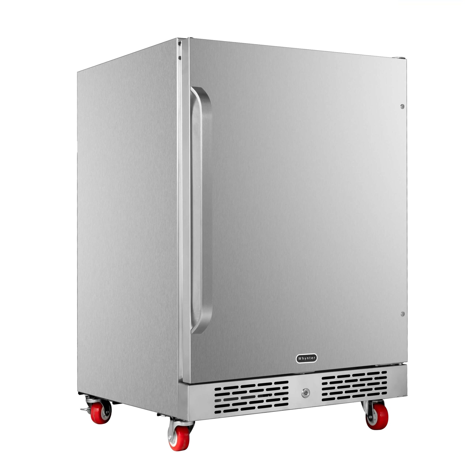 Whynter BOR-53024-SSW 24″ Built-In Energy Star 5.3 cu. ft. Indoor/Outdoor Beverage Refrigerator Cooler Weather Proof in Stainless Steel