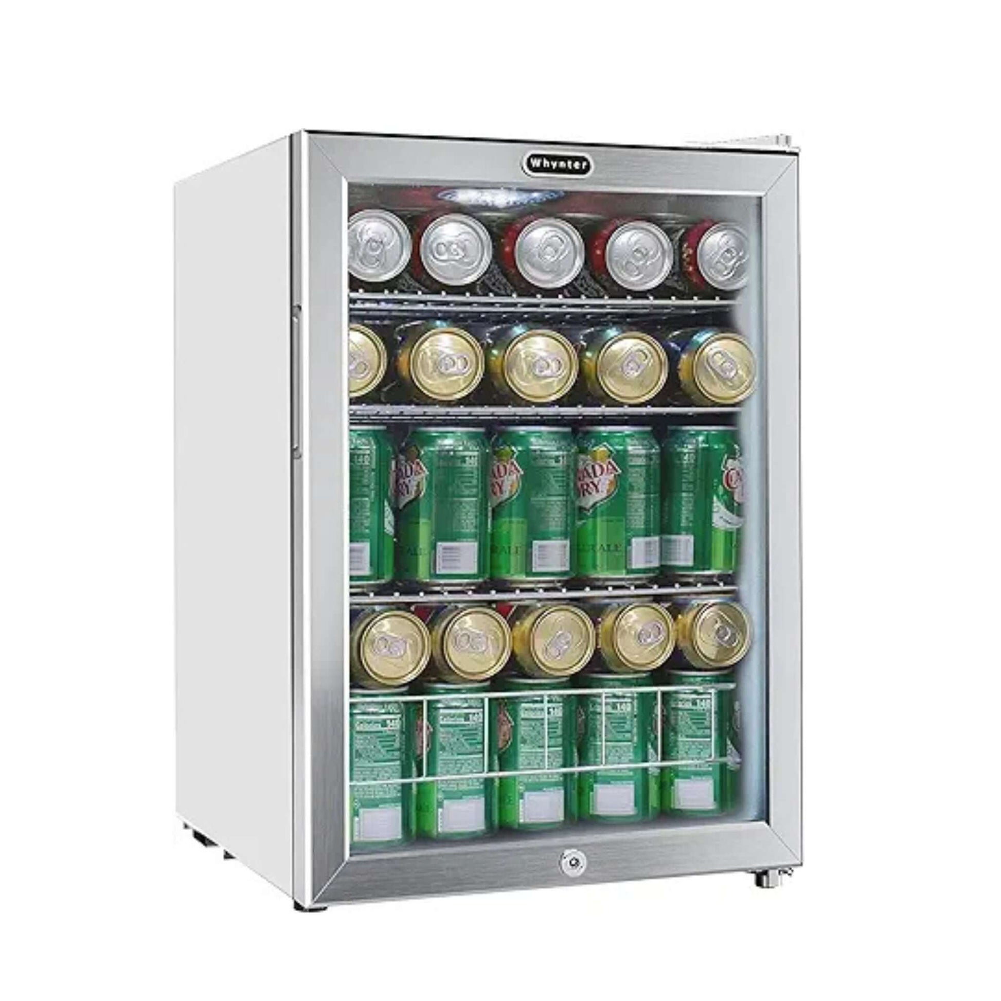 Whynter BR-091WS 17″ 90 Can Freestanding Stainless Beverage Refrigerator/Cooler
