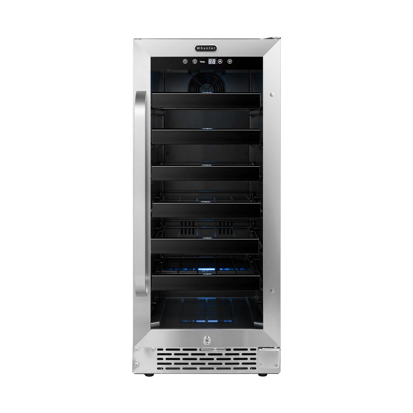 Whynter BWR-308SB 15″ Built-In 33 Bottle Under-counter Stainless Steel Wine Refrigerator