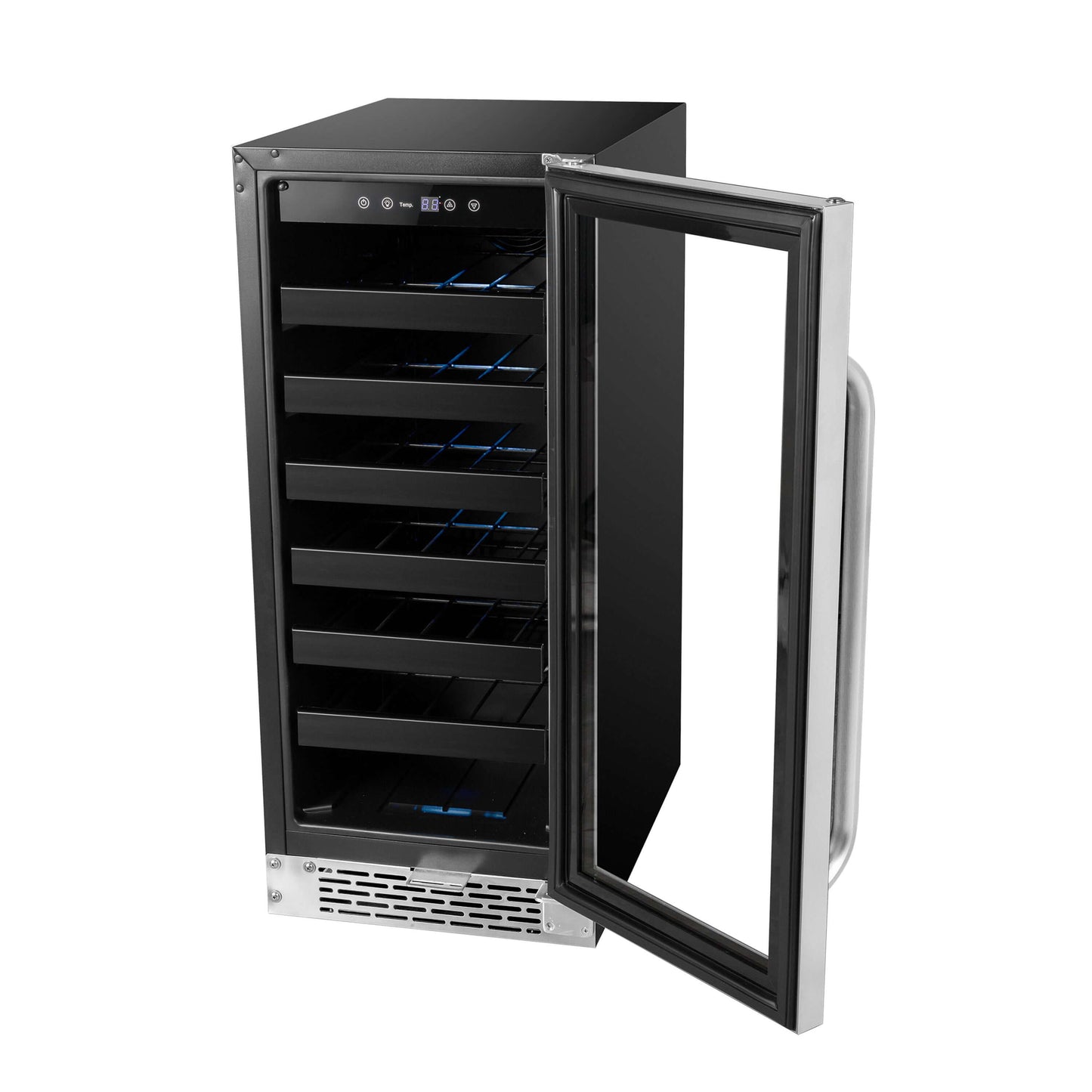 Whynter BWR-308SB 15″ Built-In 33 Bottle Under-counter Stainless Steel Wine Refrigerator