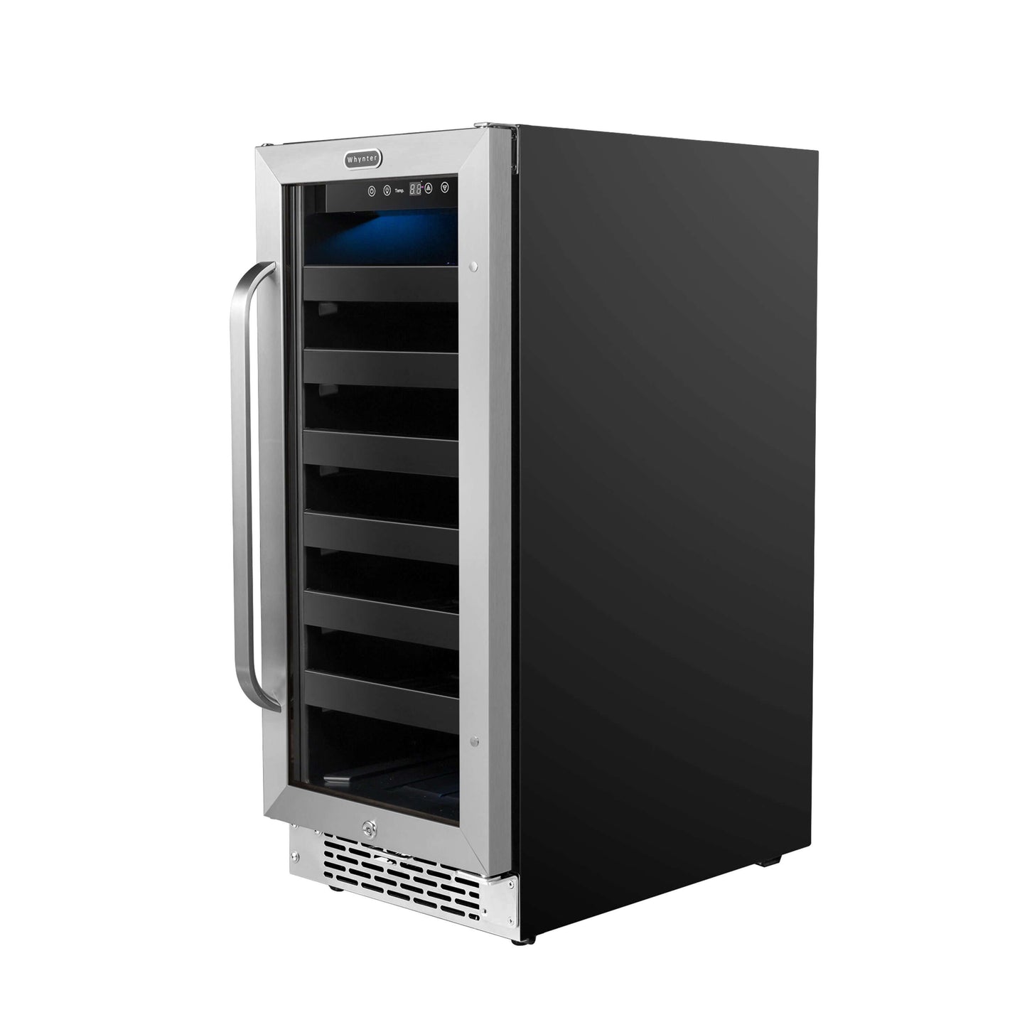 Whynter BWR-308SB 15″ Built-In 33 Bottle Under-counter Stainless Steel Wine Refrigerator