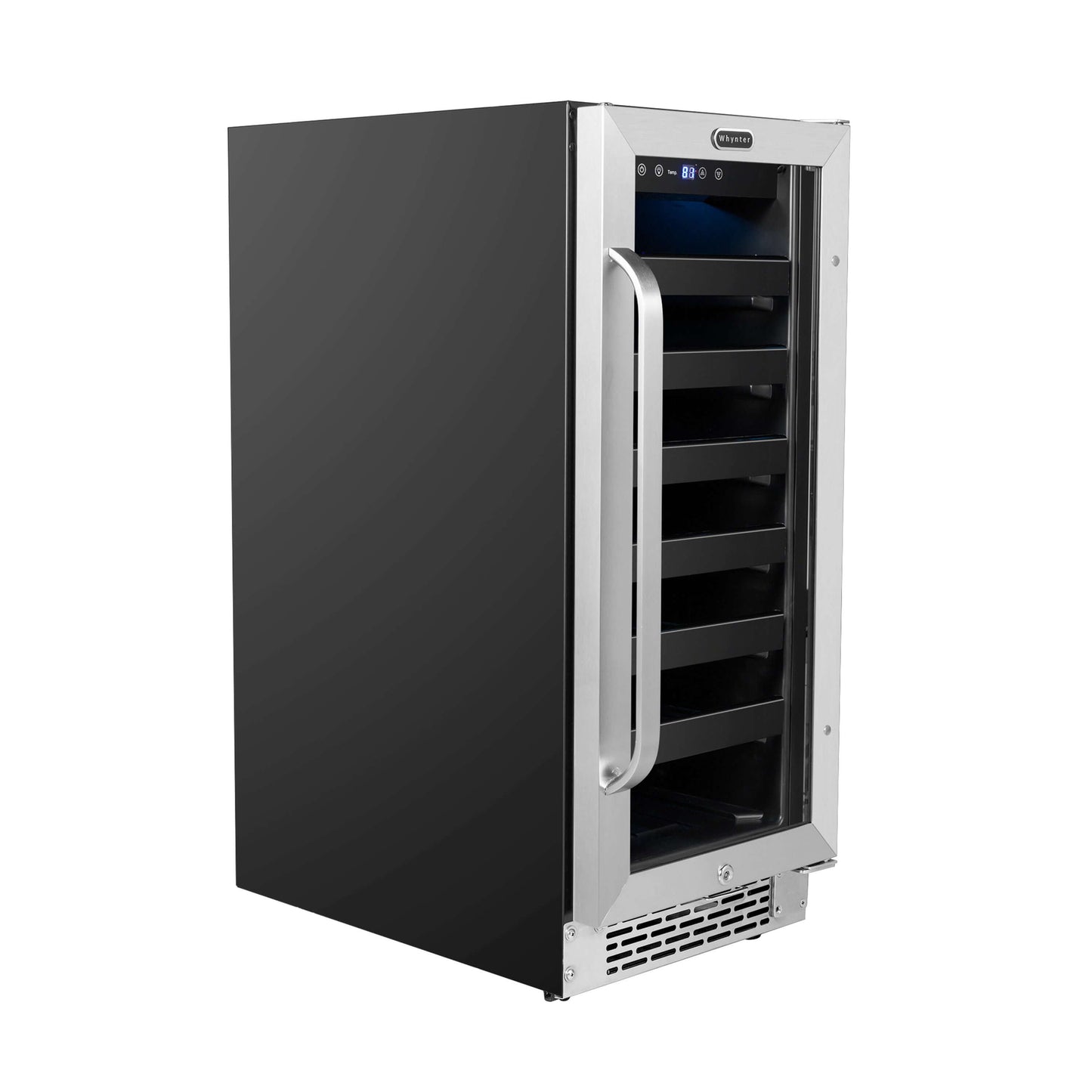 Whynter BWR-308SB 15″ Built-In 33 Bottle Under-counter Stainless Steel Wine Refrigerator