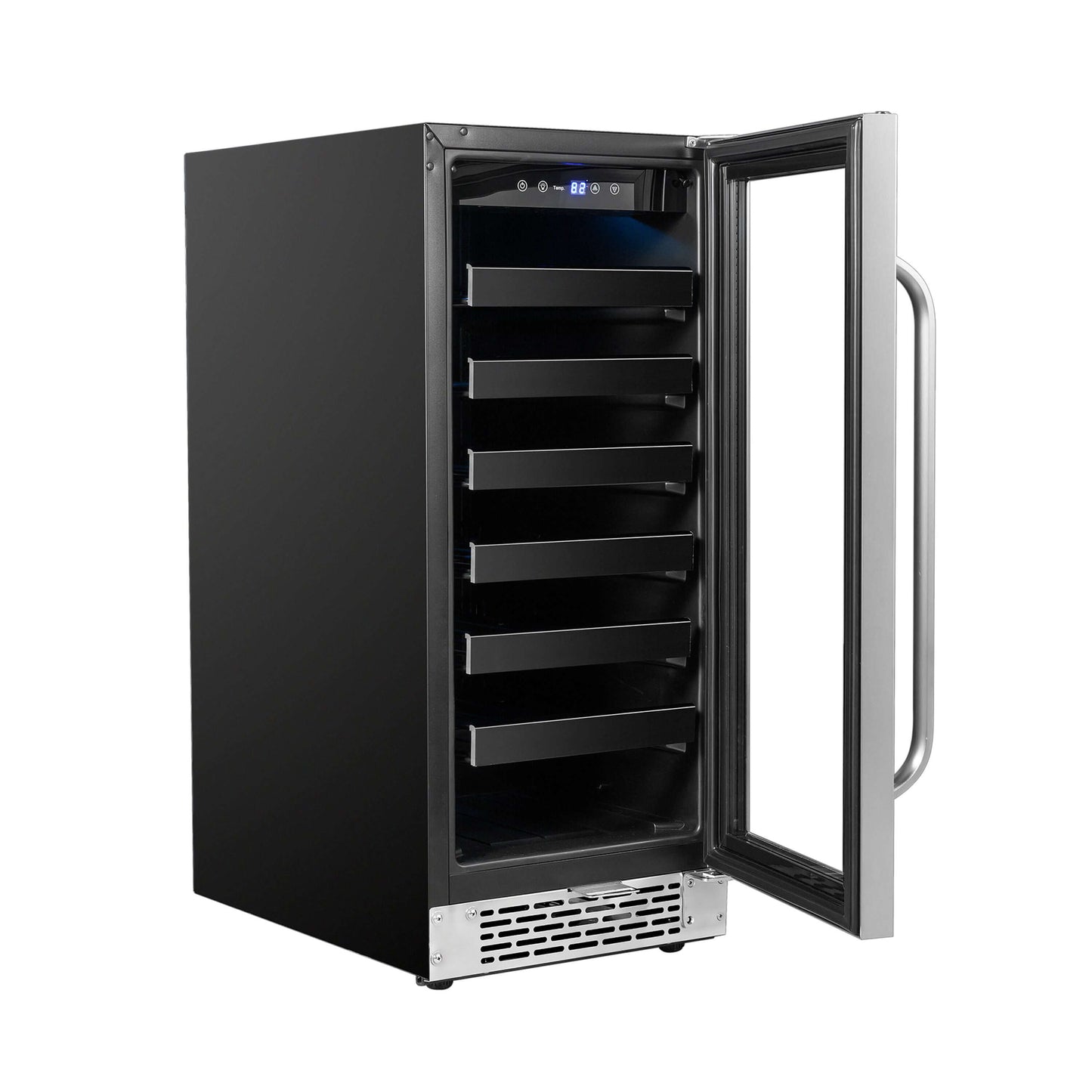 Whynter BWR-308SB 15″ Built-In 33 Bottle Under-counter Stainless Steel Wine Refrigerator