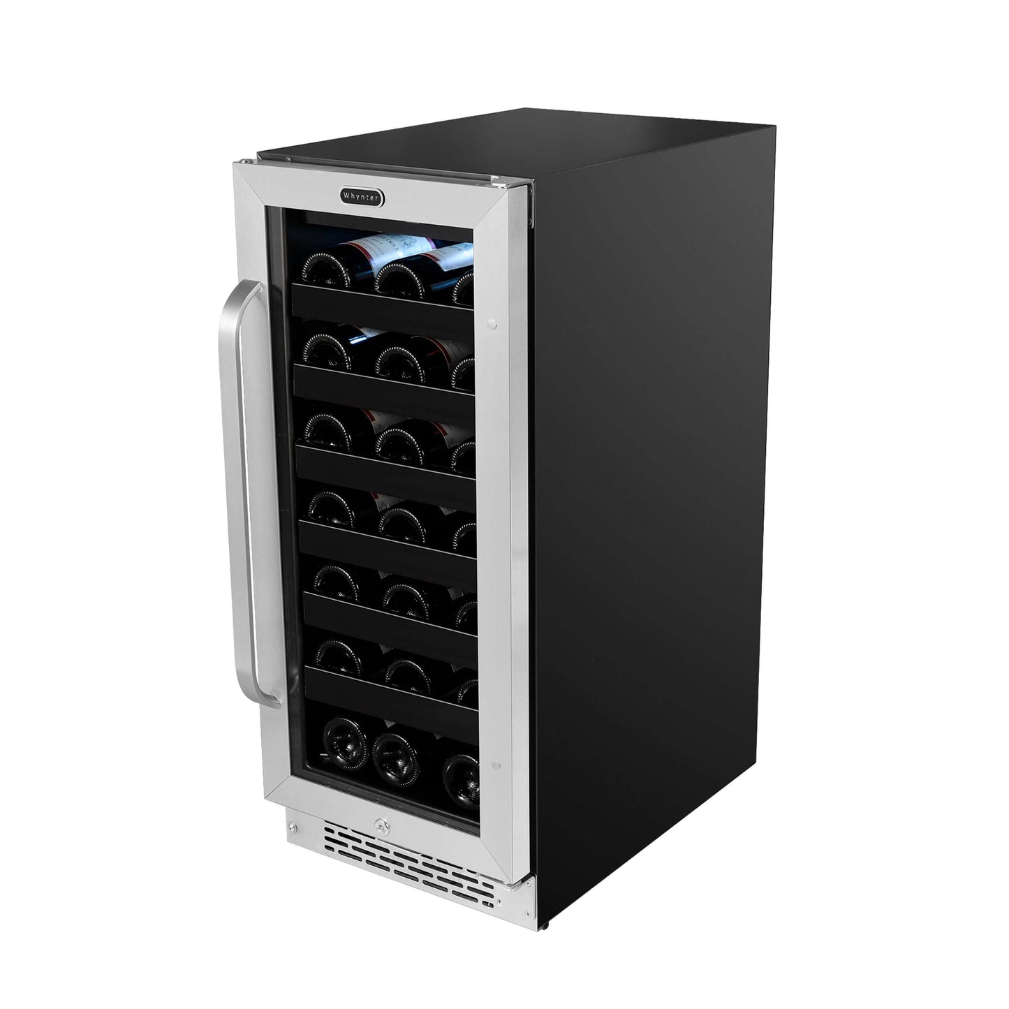 Whynter BWR-308SB 15″ Built-In 33 Bottle Under-counter Stainless Steel Wine Refrigerator
