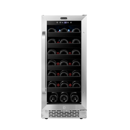 Whynter BWR-308SB 15″ Built-In 33 Bottle Under-counter Stainless Steel Wine Refrigerator