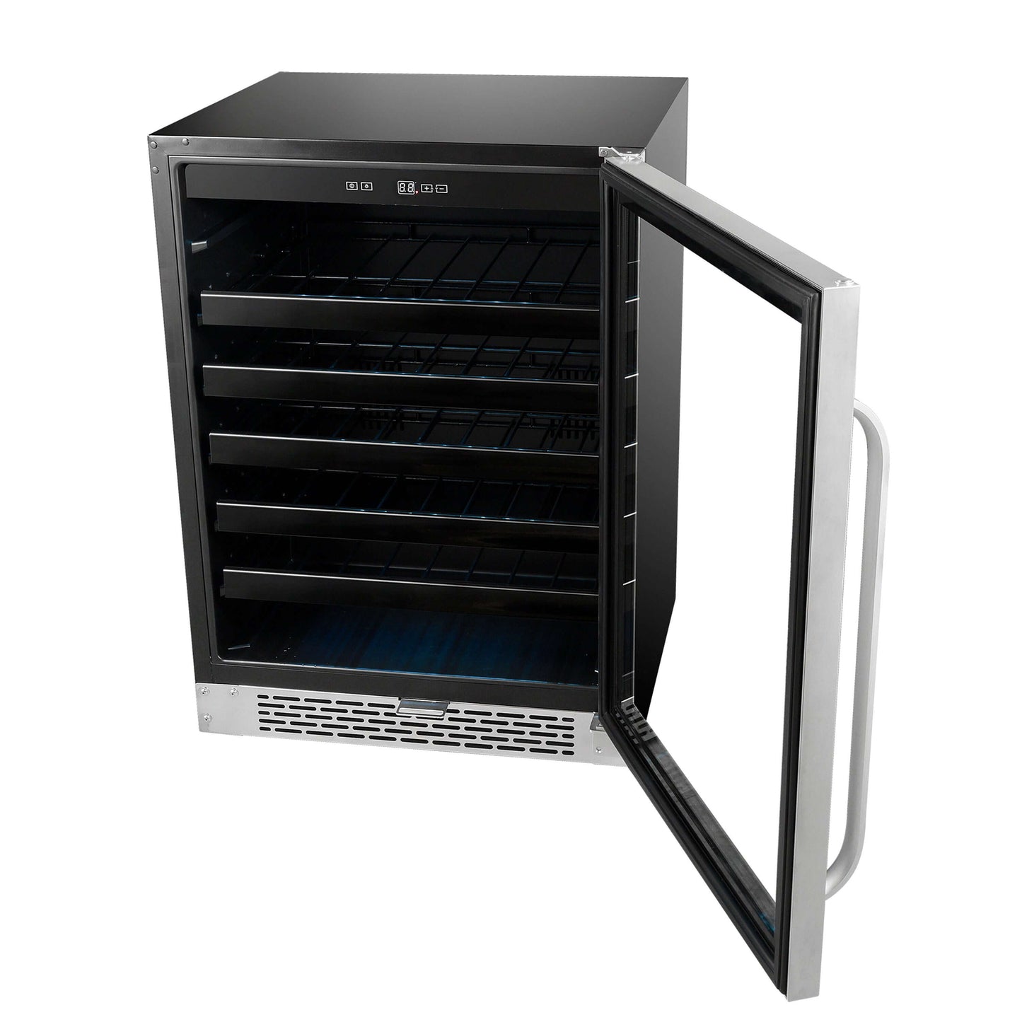 Whynter BWR-408SB 24″ Built-In 46 Bottle Under-counter Stainless Steel Wine Refrigerator