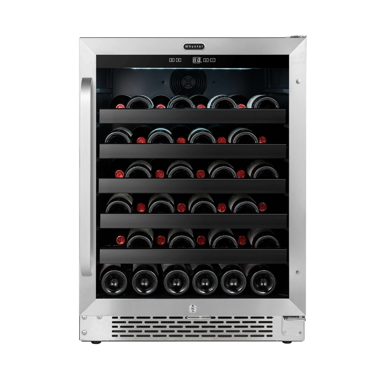 Whynter BWR-408SB 24″ Built-In 46 Bottle Under-counter Stainless Steel Wine Refrigerator