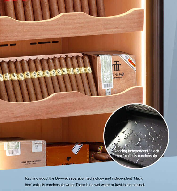 Raching Climate Controlled Cigar Humidor C230A image of product description