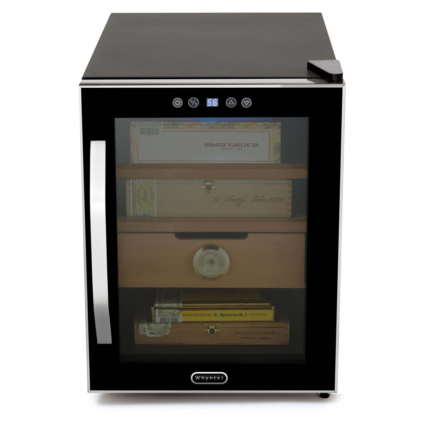 Whynter CHC-122BD Elite Touch Control 250-Count 1.2 cu.ft. Electric Cigar Cooler Humidor