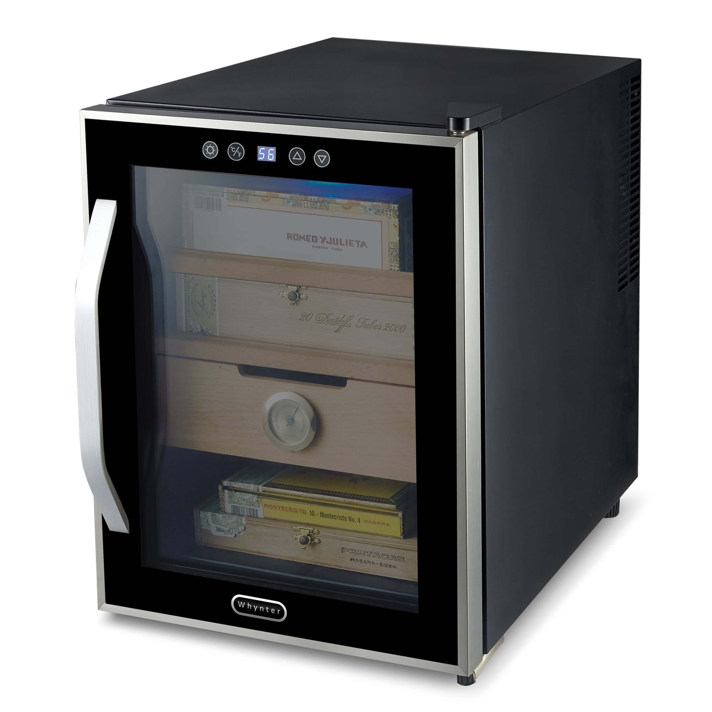 Whynter CHC-122BD Elite Touch Control 250-Count 1.2 cu.ft. Electric Cigar Cooler Humidor