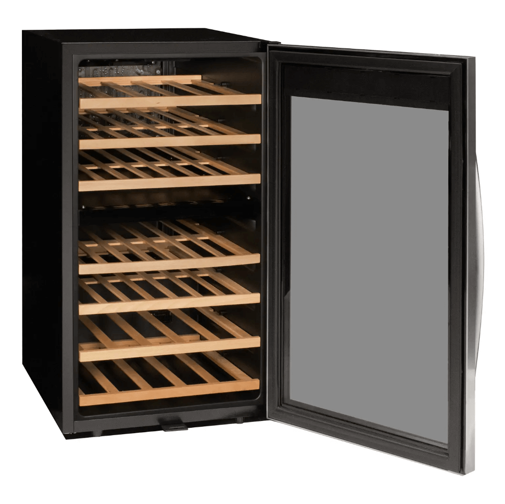 Allavino Cascina Series 43 Bottle Dual Zone Freestanding Wine Cooler Refrigerator with Stainless Steel Door