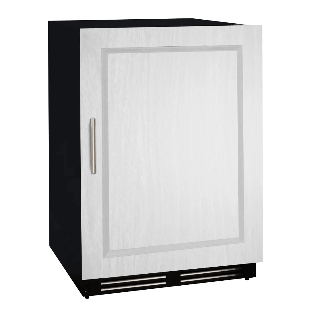 Allavino 24" Wide Dual Zone Panel Ready Wine Refrigerator with overlay panel