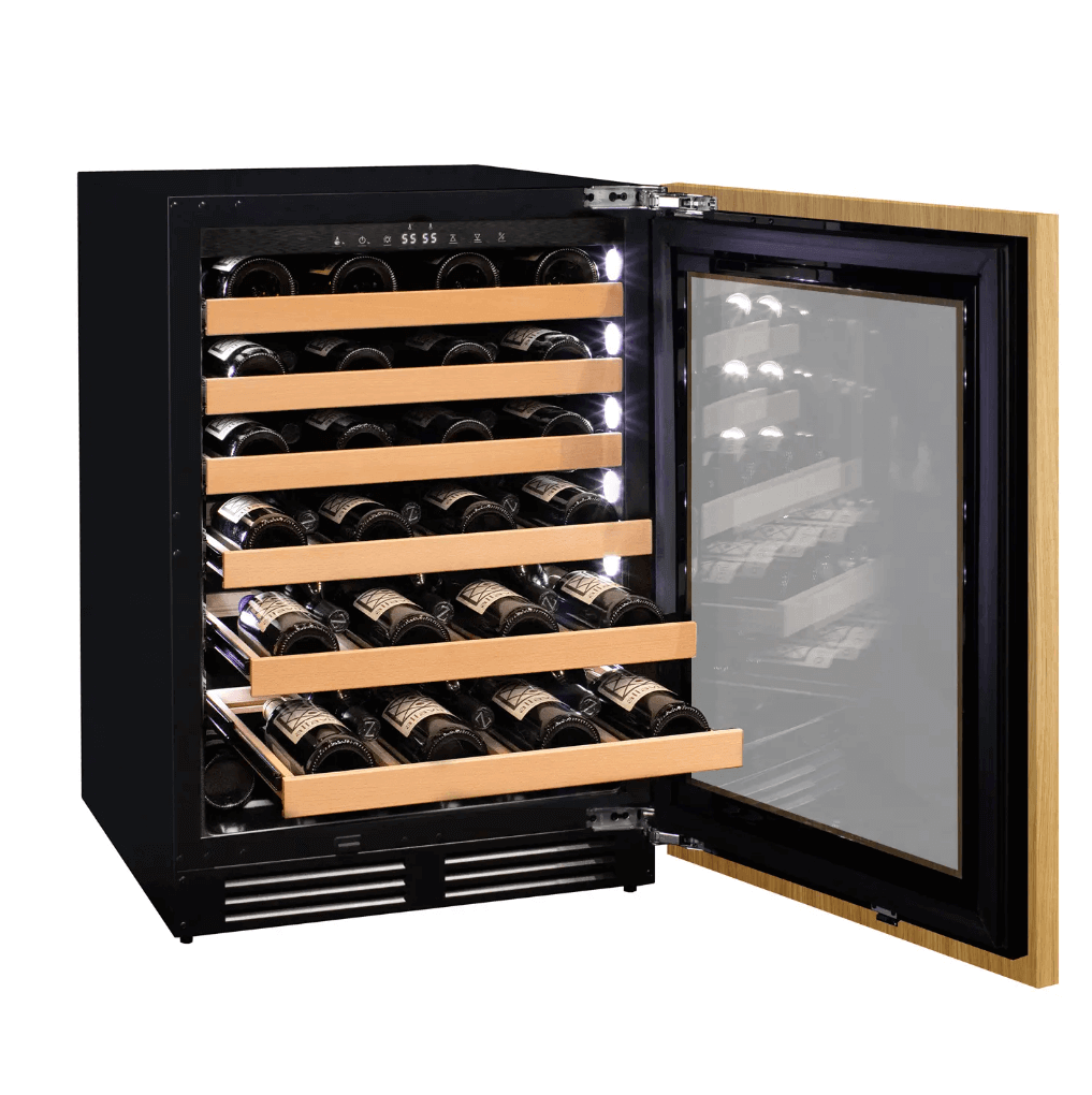 Allavino 24" Wide Dual Zone Panel Ready Wine Refrigerator