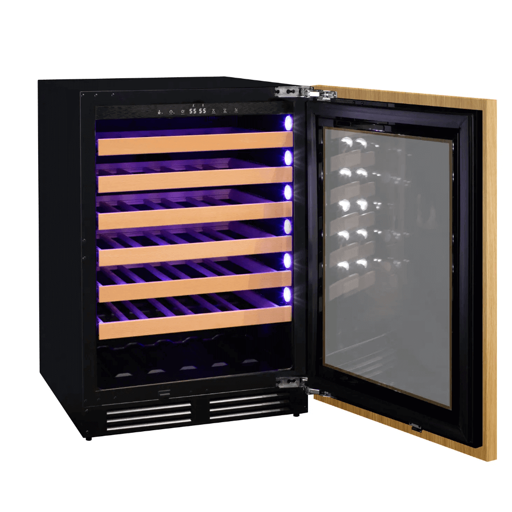 Allavino 24" Wide Dual Zone Panel Ready Wine Refrigerator