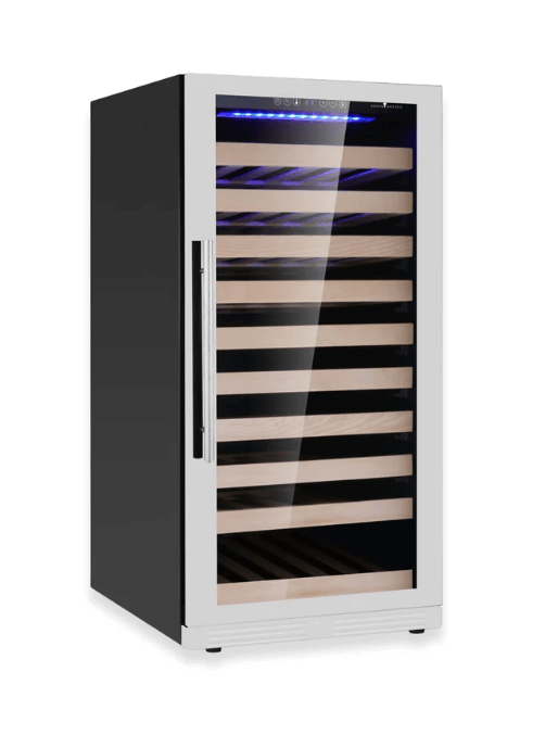 Kings Bottle 47-Inch Height Single Zone Wine Cooler with Low-E Glass Door