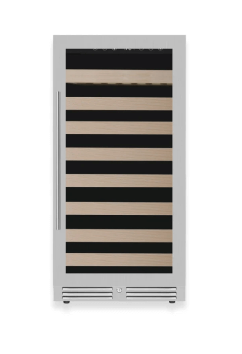 Kings Bottle 47-Inch Height Single Zone Wine Cooler with Low-E Glass Door