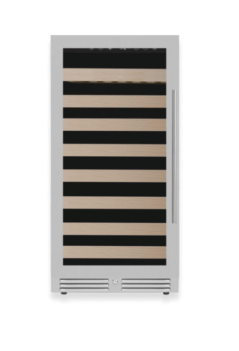 Kings Bottle 47-Inch Height Single Zone Wine Cooler with Low-E Glass Door