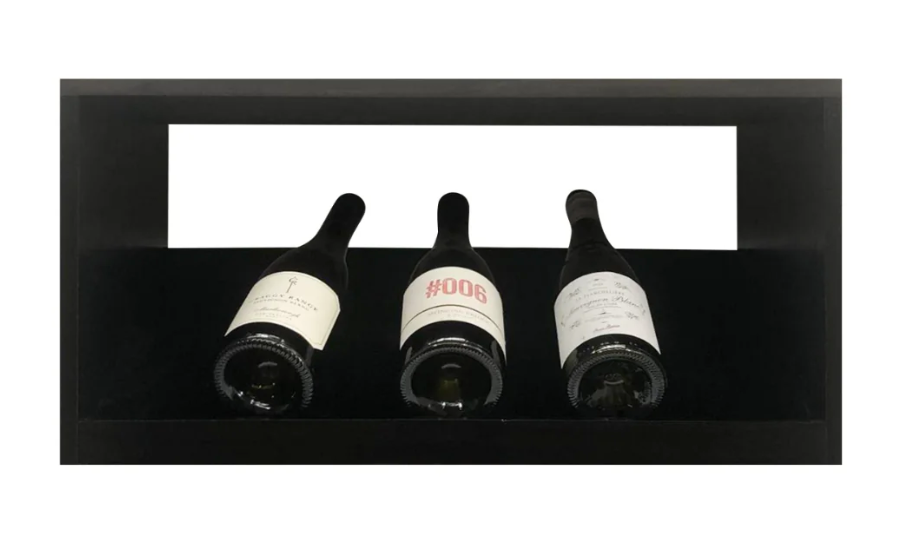 7 Bottle Display Wine Cube WCD07B18T