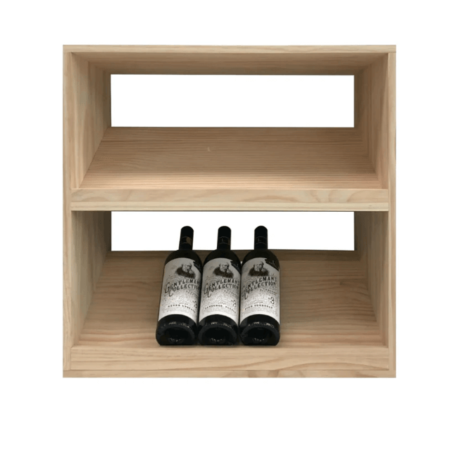 14 Bottle Display Wine Cube | 18mm Thick