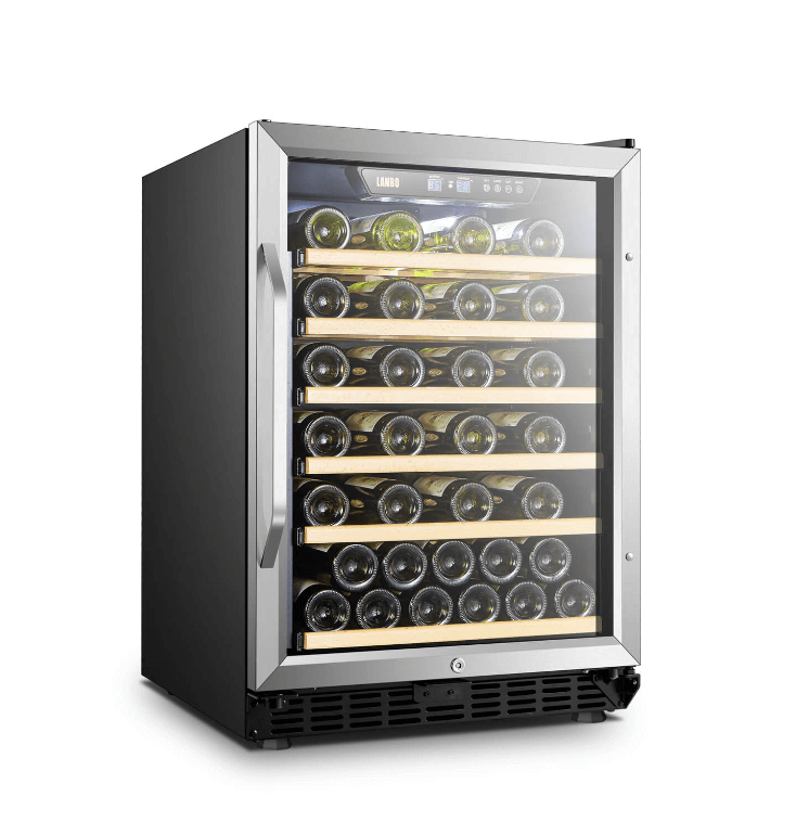 Lanbo 51 Bottle Single Zone Wine Cooler LW52S
