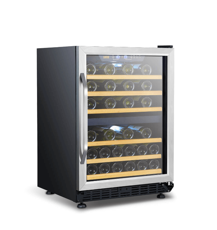 Lanbo 44 Bottle Dual Zone Wine Cooler LW46D