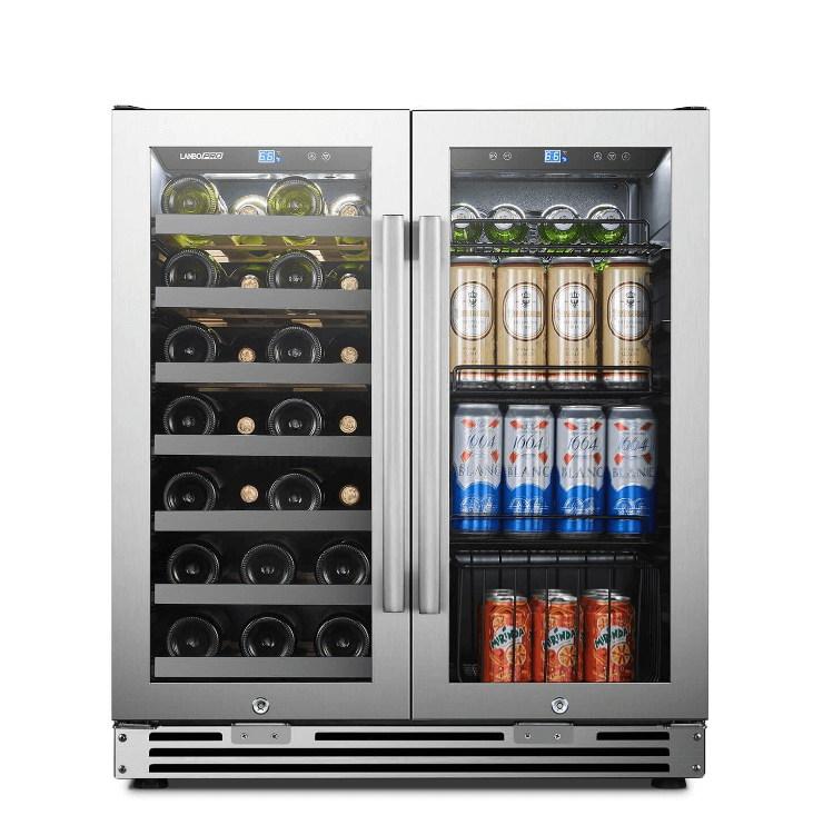 Lanbopro 30 Inch Wine and Beverage Cooler LP66B