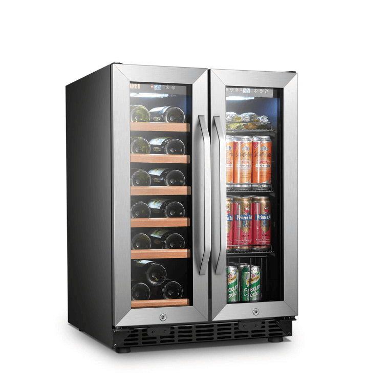 Lanbo 24 Inch Wine and Beverage Cooler - LB36BD