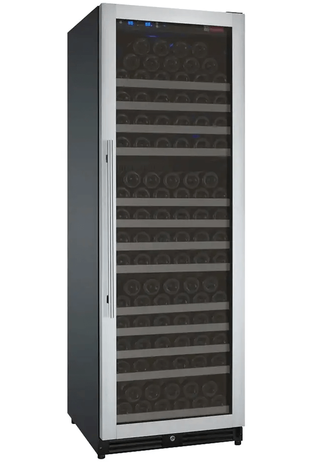 Allavino 24" Wide FlexCount II Tru-Vino 177 Bottle Single Zone Stainless Steel Wine Refrigerator VSWR177-1SL20
