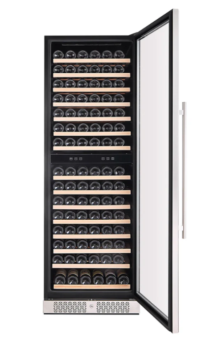 Empava Dual Zone Wine Cooler 70 inch Tall Wine Fridge EMPV-WC08D