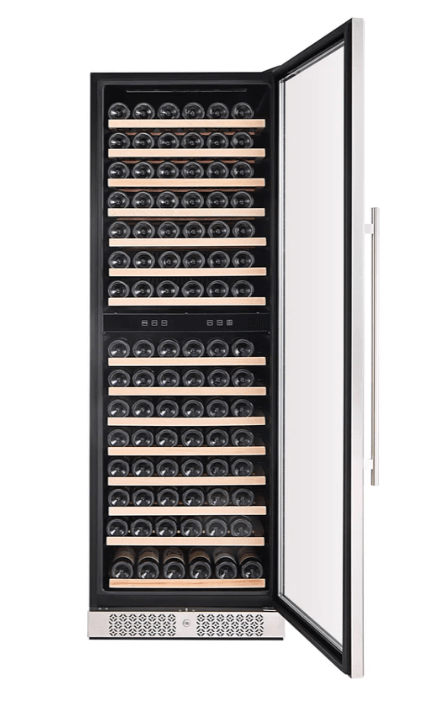 Empava Dual Zone Wine Cooler 70 inch Tall Wine Fridge EMPV-WC08D