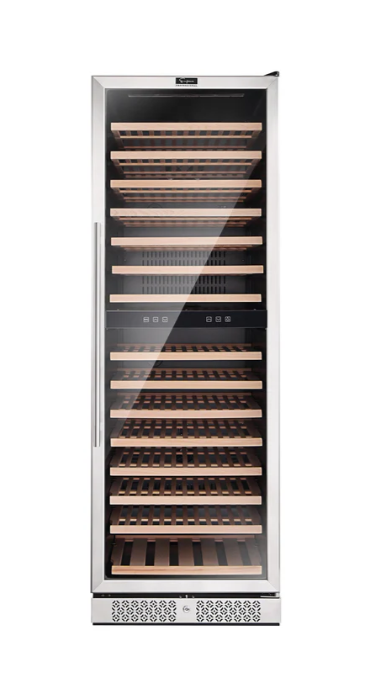 Empava Dual Zone Wine Cooler 70 inch Tall Wine Fridge EMPV-WC08D