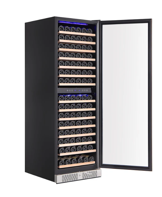 Empava Dual Zone Wine Cooler 70 inch Tall Wine Fridge EMPV-WC08D