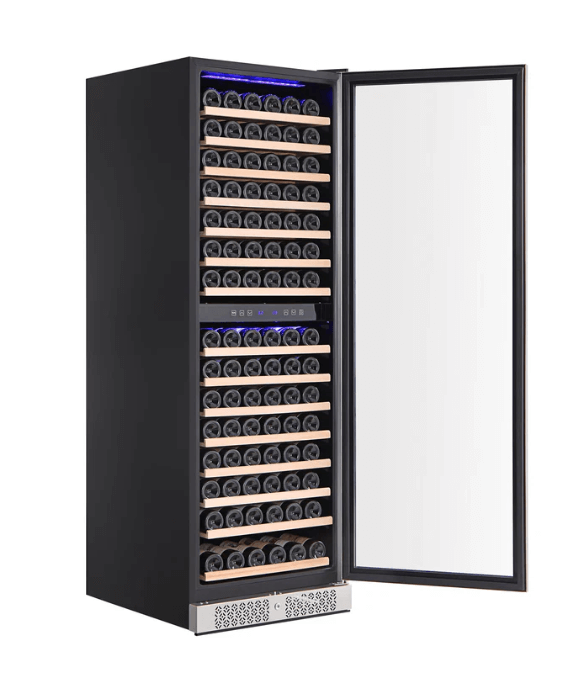 Empava Dual Zone Wine Cooler 70 inch Tall Wine Fridge EMPV-WC08D