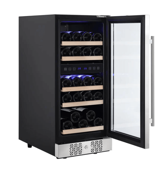 15 Inch Dual Zone Wine Cooler by Empava EMPV-WC02D