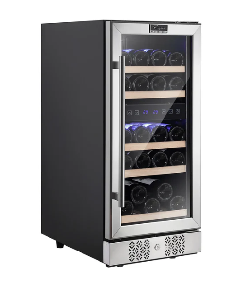 Empava Dual Zone Wine Cooler 15 inch Wide Wine Cooler EMPV-WC02D