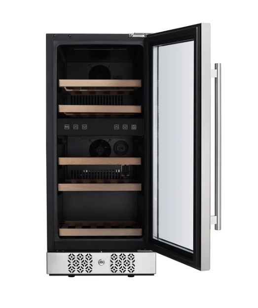 Empava Dual Zone Wine Cooler 15 inch Wide Wine Cooler EMPV-WC02D