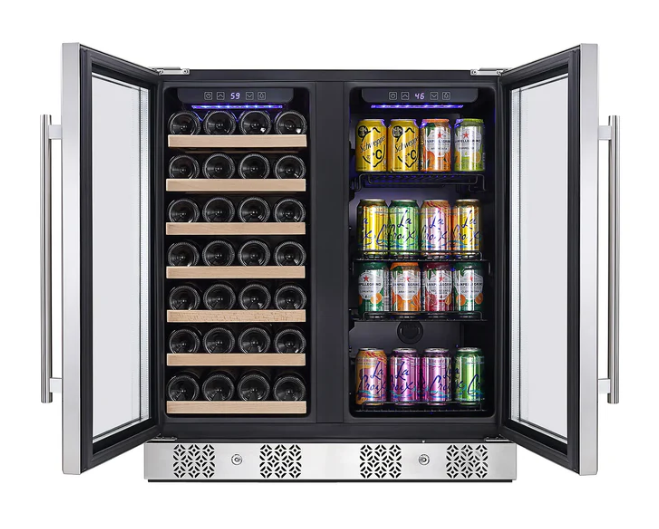Empava Dual Zone Wine & Beverage Combo EMPV-BR04D