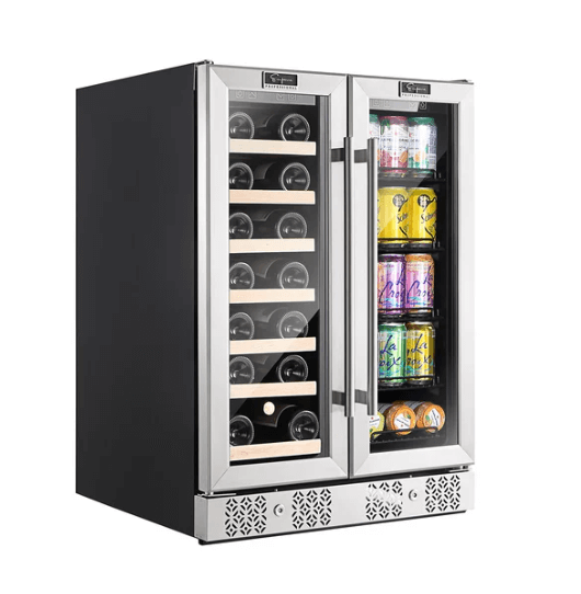 Dual Zone Wine and Beverage Cooler by Empava EMPV-BR03D