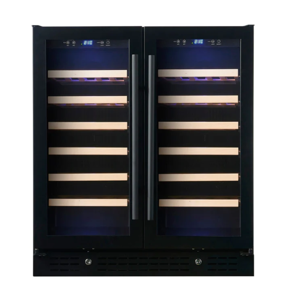 30-inch Dual Zone Wine Cooler with Low-E Glass Door KBU165W2