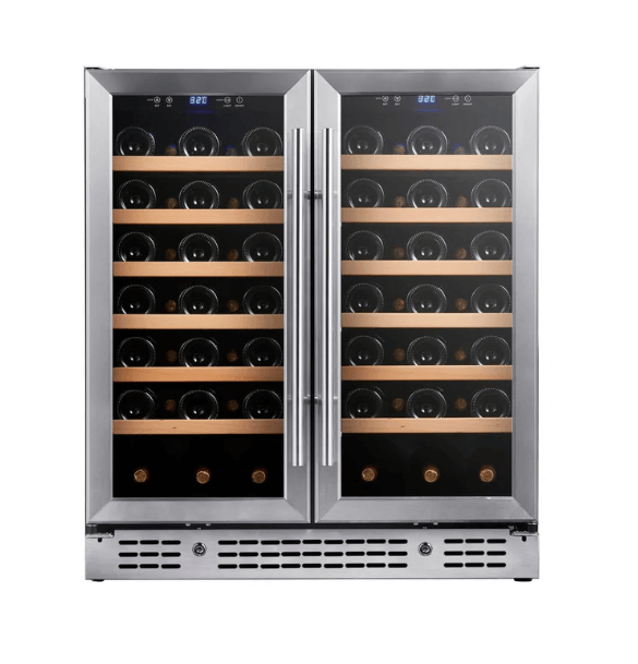 30-inch Dual Zone Wine Cooler with Low-E Glass Door KBU165W2