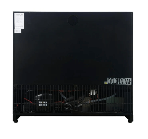 Dual Zone Beverage Cooler 36 Inch KBU190B2 with image of rear of unit