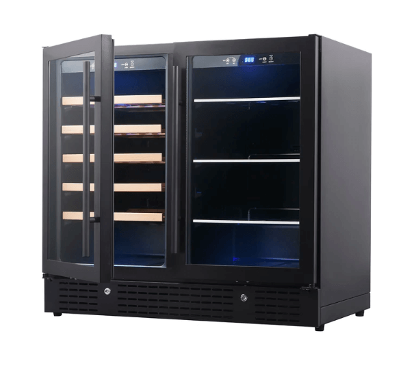 36-inch Beer and Wine Cooler Combination  KBU190BW