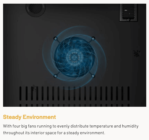 Empava Dual Zone Wine Cooler 55 inch Tall Wine Fridge EMPV-WC06D with image of product description