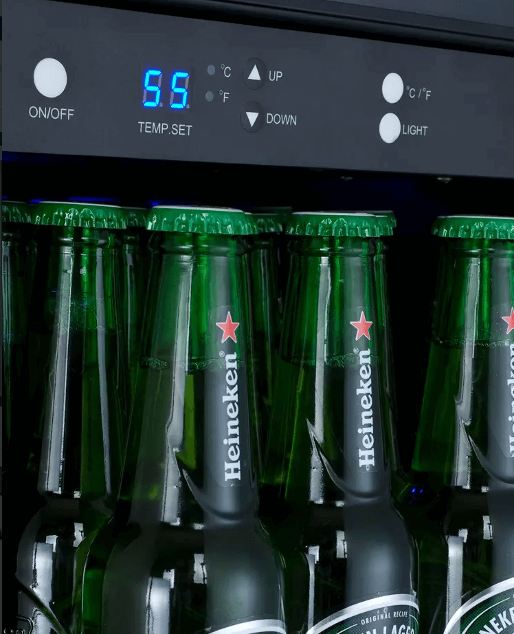 Allavino 15" Wide FlexCount II Tru - Vino Stainless Steel Beverage Center - Allavino - Buy at Wine Coolers Online