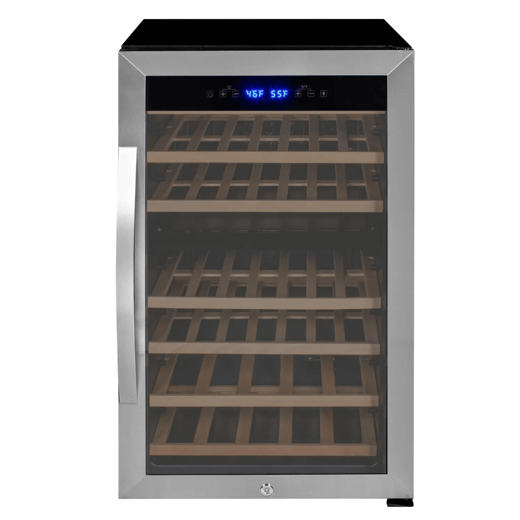 Allavino Cascina Series 43 Bottle Dual Zone Freestanding Wine Cooler Refrigerator with Stainless Steel Door - Allavino - Buy at Wine Coolers Online