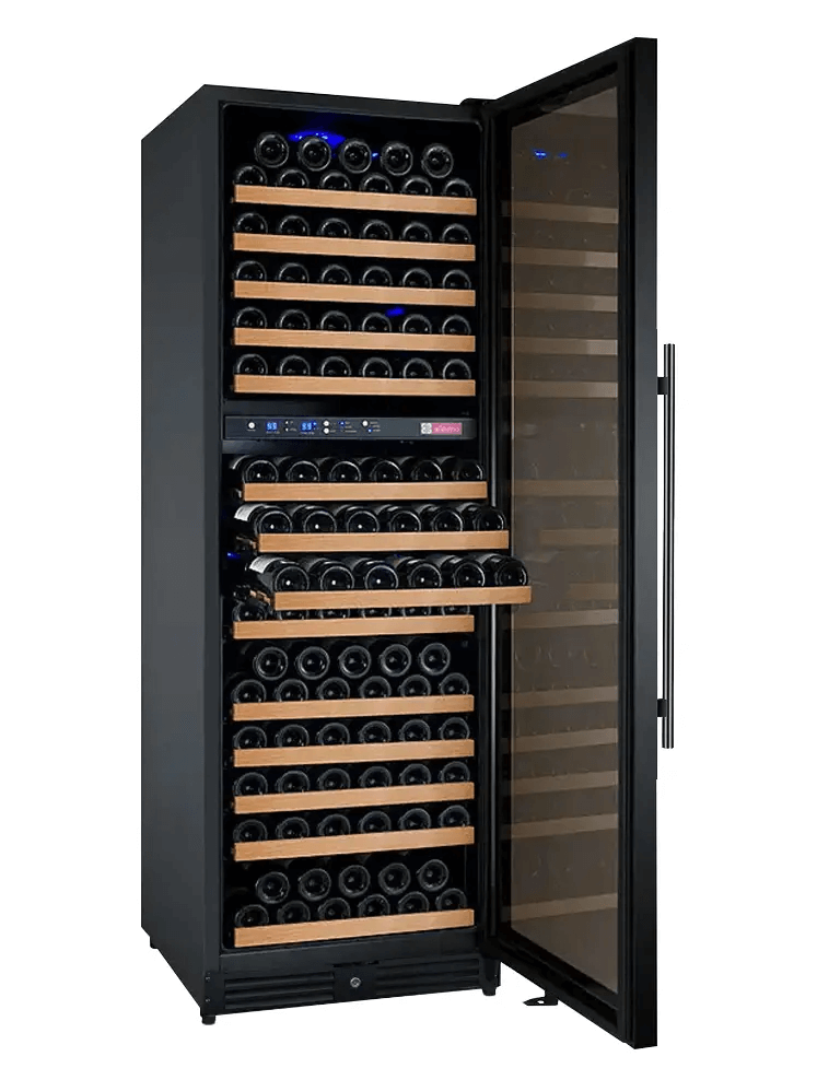 Allavino FlexCount Series 172 Bottle Dual Zone Built - in Wine Cooler Refrigerator w/Black Door - Allavino - Buy at Wine Coolers Online