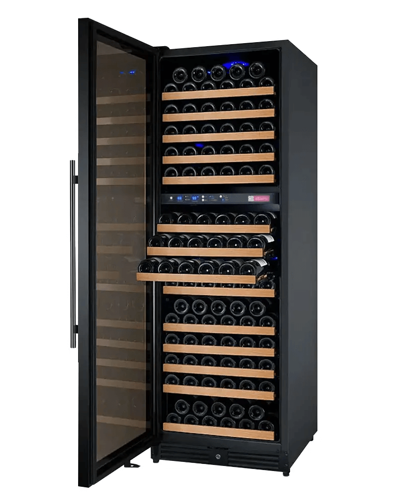 Allavino FlexCount Series 172 Bottle Dual Zone Built - in Wine Cooler Refrigerator w/Black Door - Allavino - Buy at Wine Coolers Online